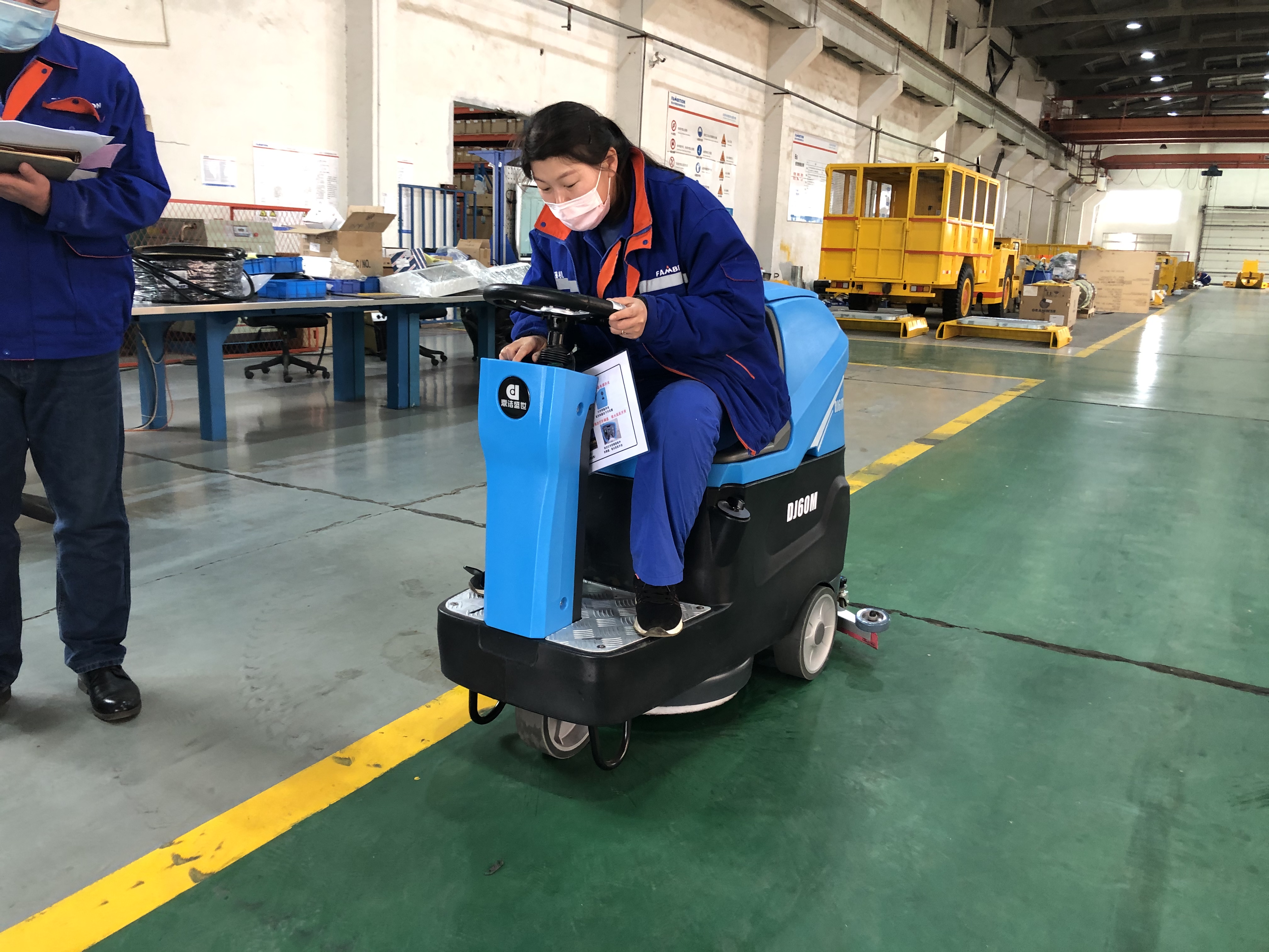 工業洗地機環氧地坪漆地面推薦洗地車37